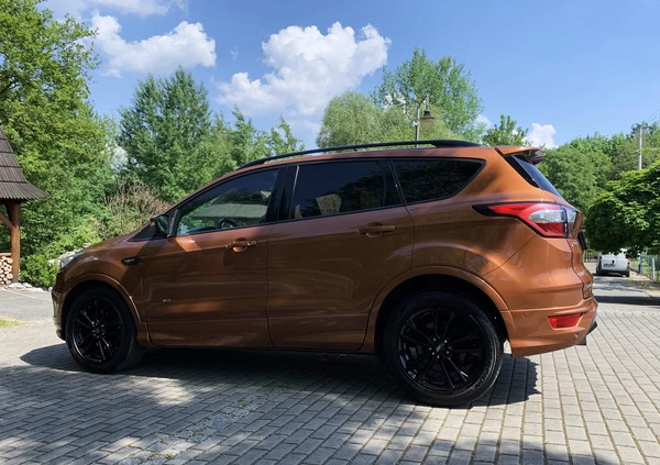 Ford Kuga cena 99900 przebieg: 89000, rok produkcji 2018 z Tolkmicko małe 781